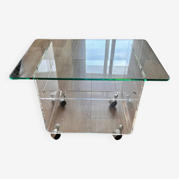 David Lange plexi table