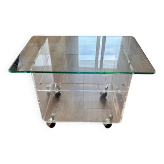 David Lange plexi table