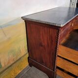 Commode bureau Louis Philippe en acajou