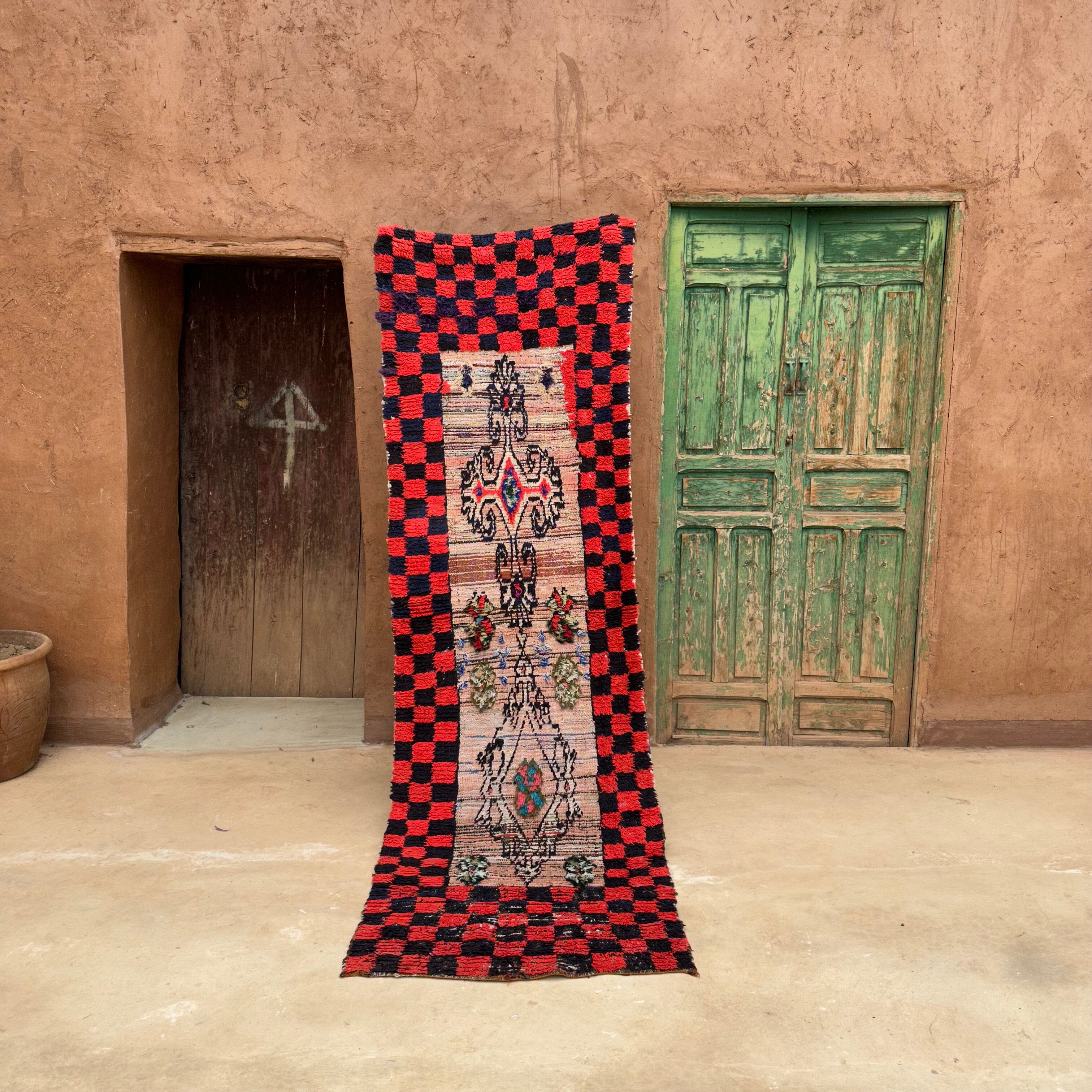Moroccan corridor carpet - 75 x 243 cm