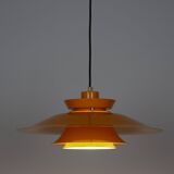 Danish vintage pendant lamp by Bent Nordsted, Lyskaer, 1980s
