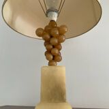 Lampe italienne des années 70 en albâtre