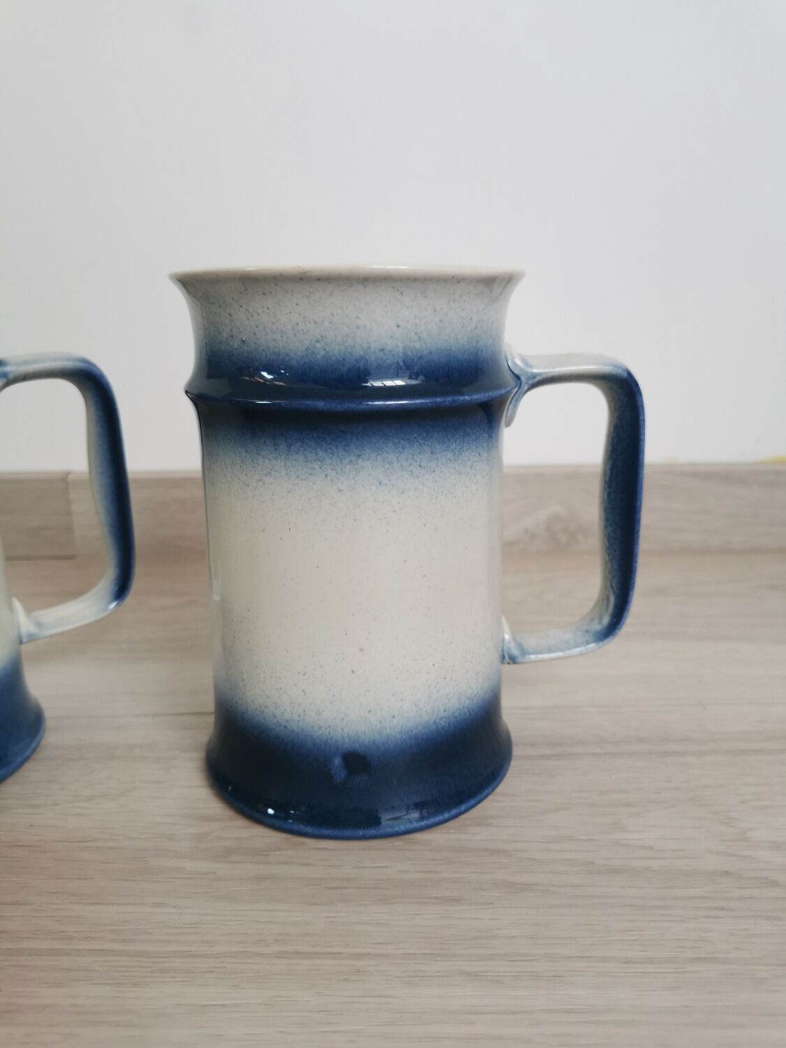 Blue Irish handles/mugs