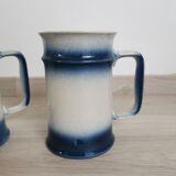 Blue Irish handles/mugs