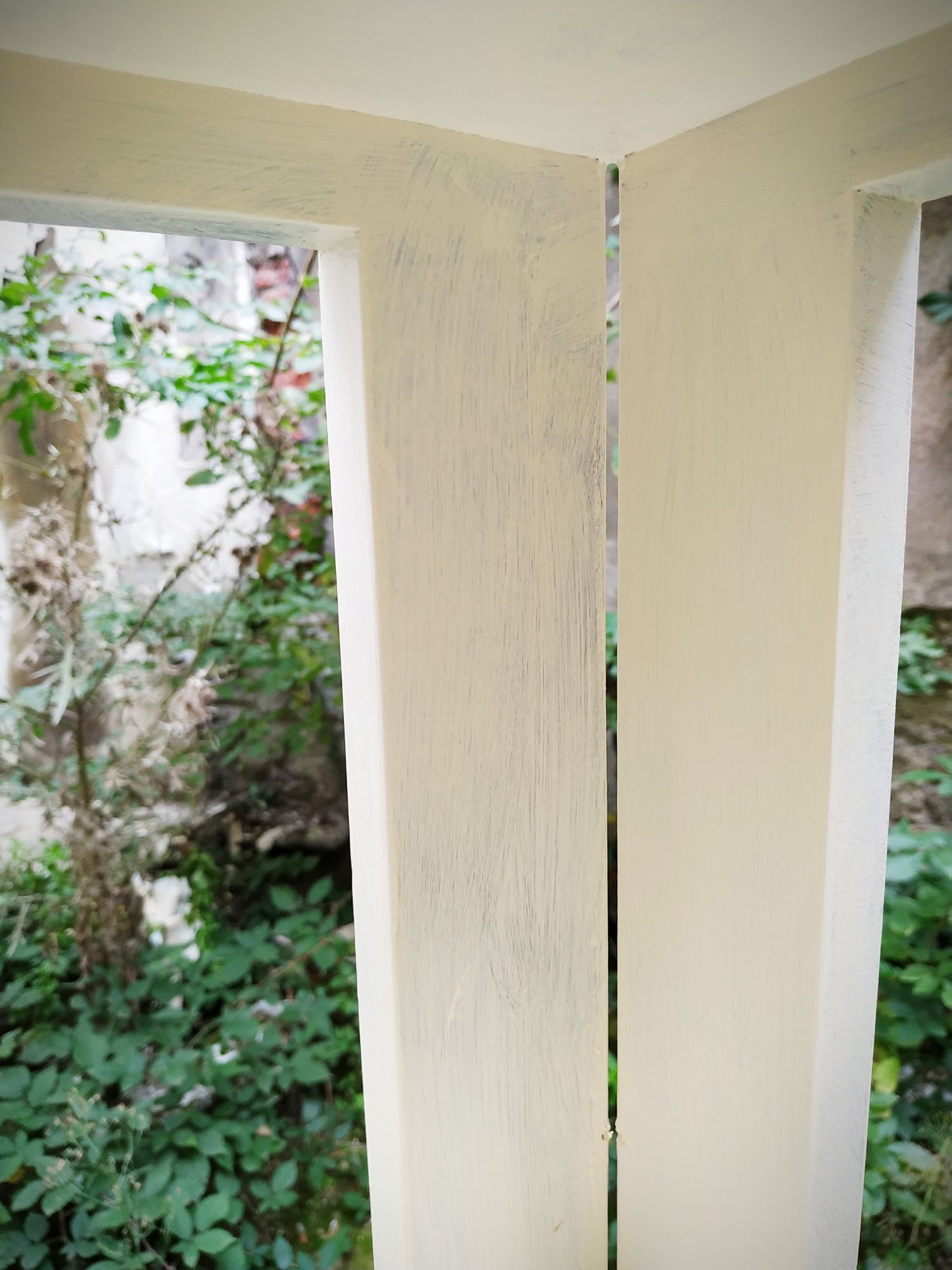 Vintage corner shelf