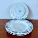 set of 4 soup plates in Lunéville Iron Earth, "Angèle" model, 19th century