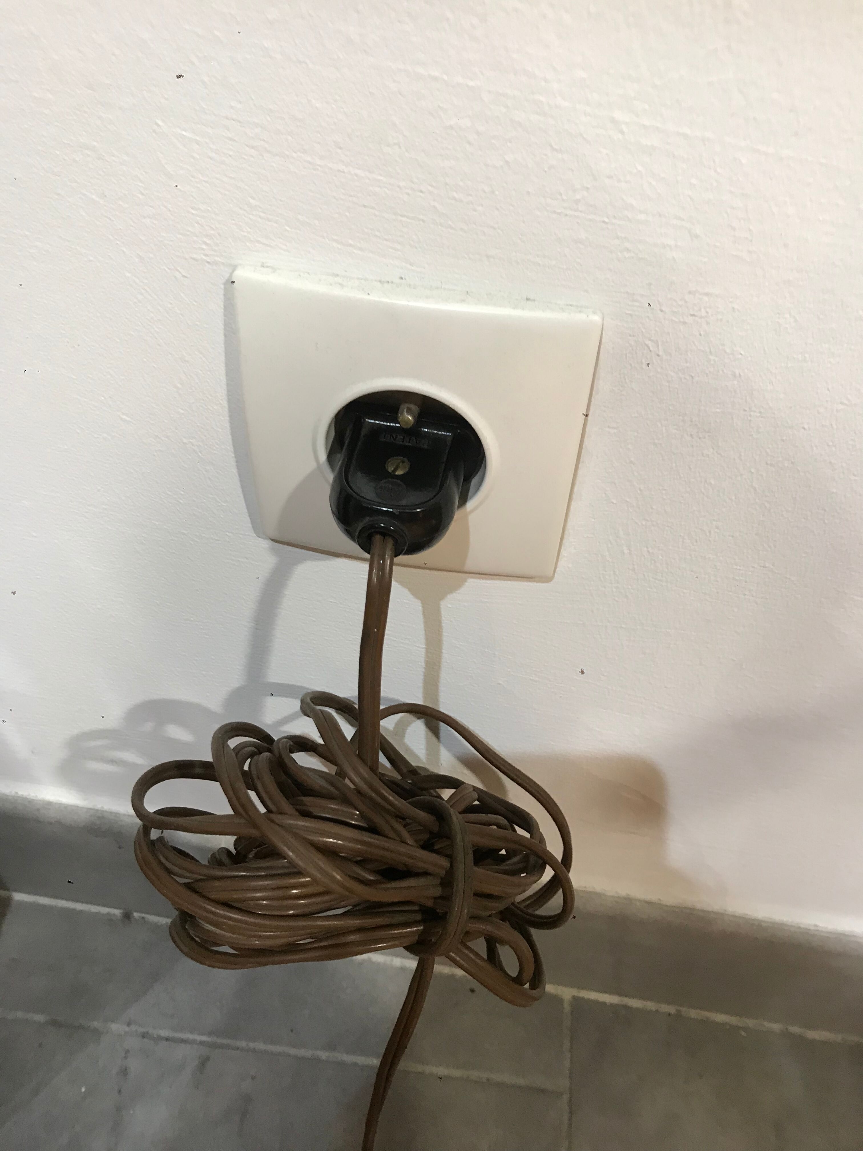 Vintage lamp to lay vintage