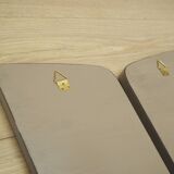 Set of two mirrors, Danish design, 1960s, production: Denmark
