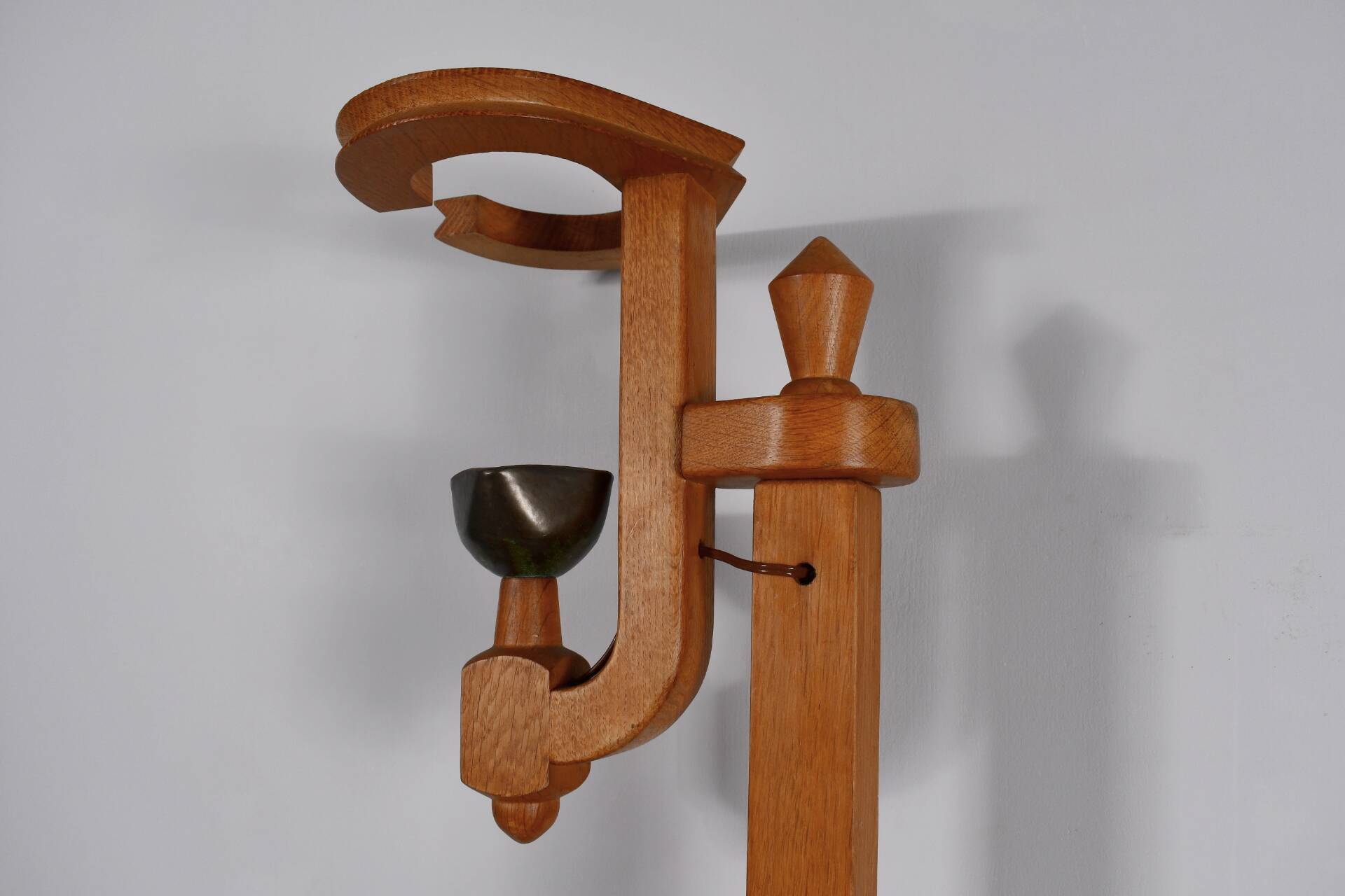 Guillerme et Chambron bar with standing lamp by Votre Maison.