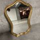 Old gold mirror