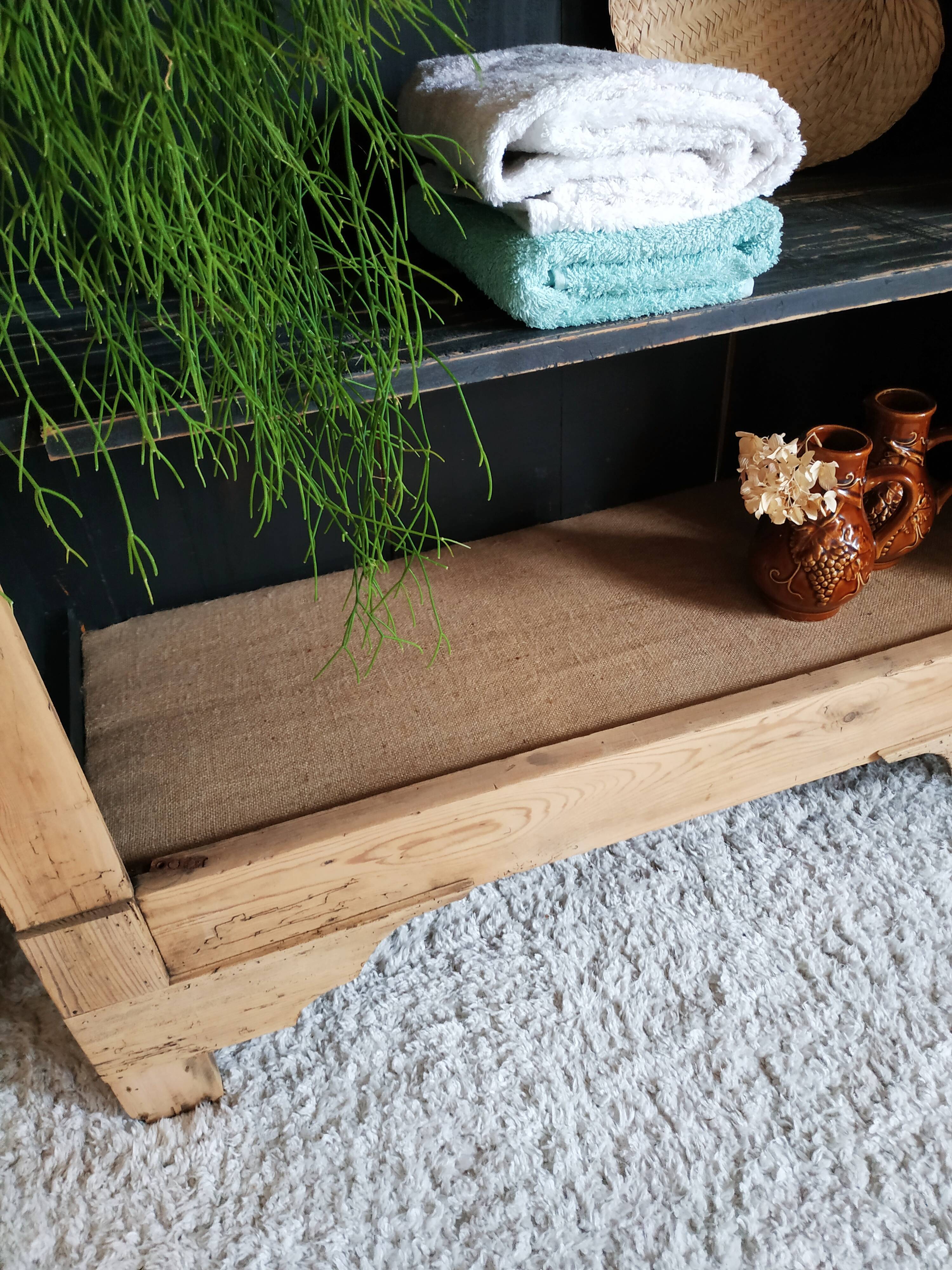 Library- croat in renovated old pitchpin