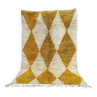 Handmade natural Berber rug 2.5x1.5 m