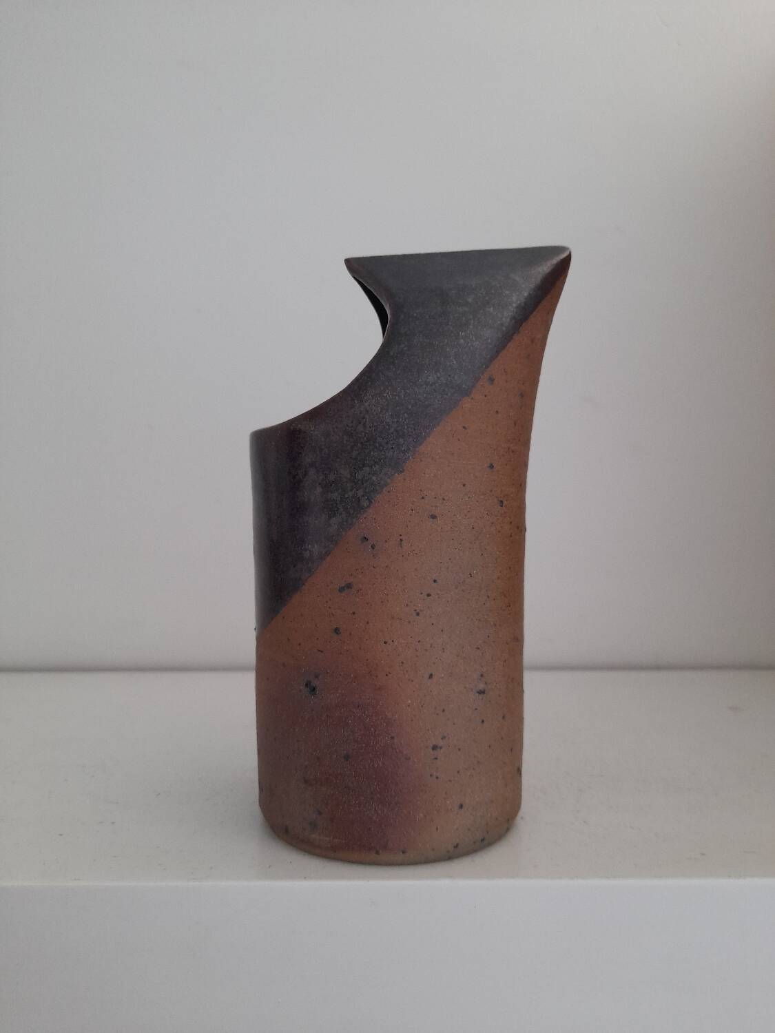Delhaye ceramic stoneware vase