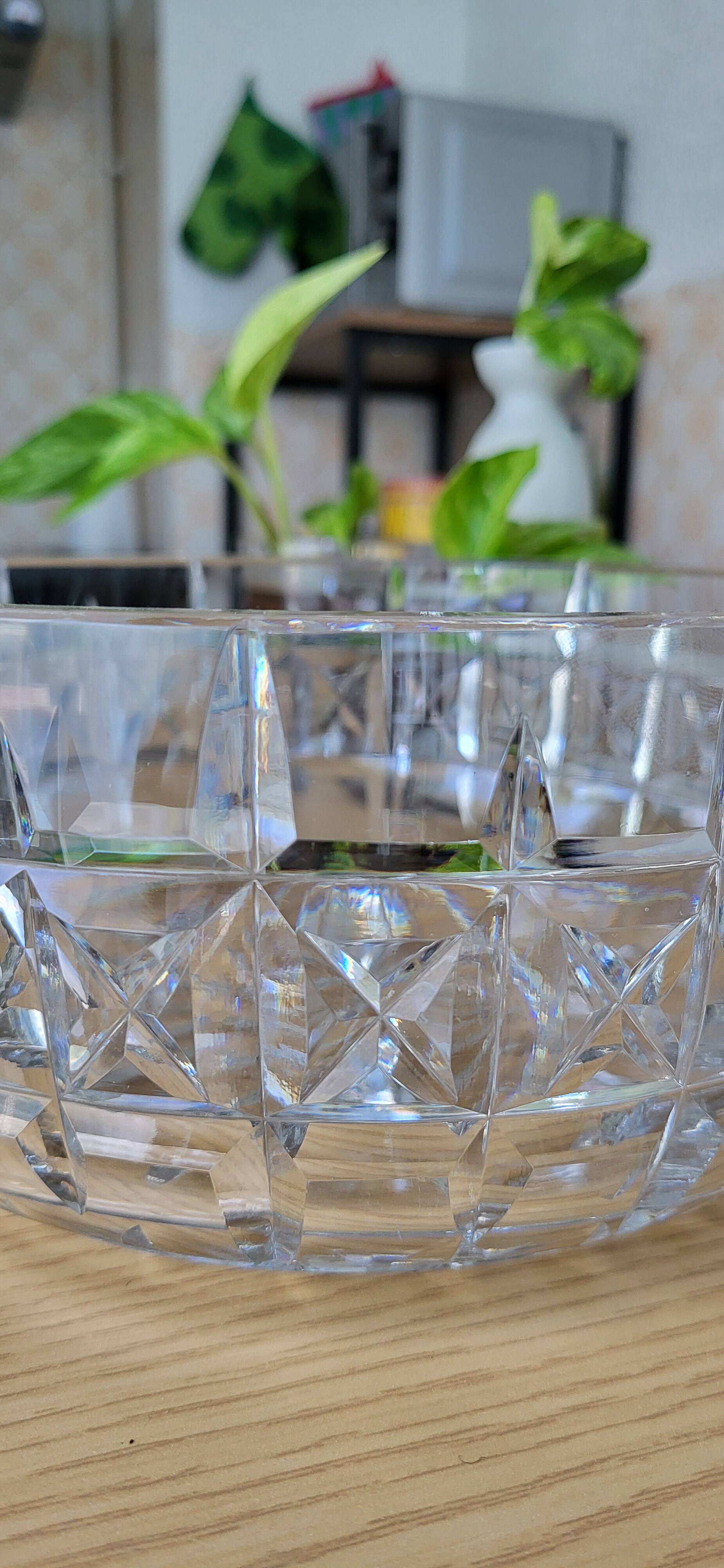 Saint-Louis crystal salad bowl