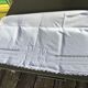 Embroidered sheet PM scalloped edge triple day central seam