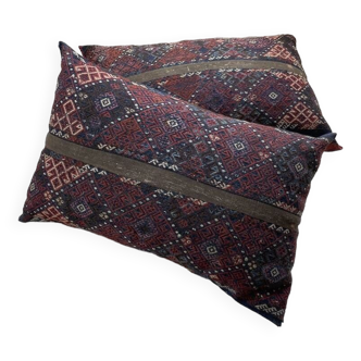 Paire de coussins XXL Kilim vintage