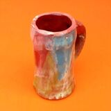 Cup / Mug Traditional ceramic with marbled effect glaze