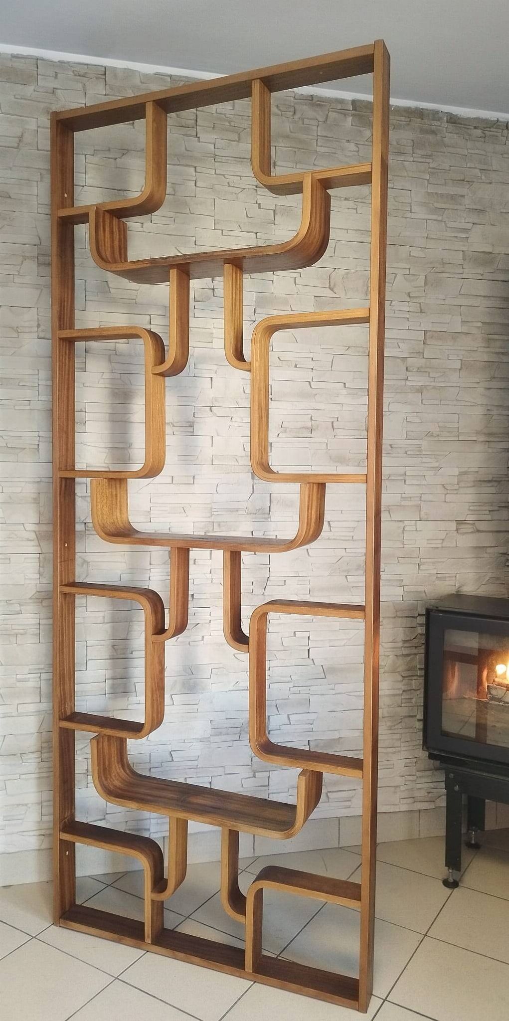 Wall Divider by Ludvik Volak from Drevopodnik Holesov