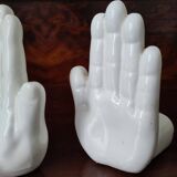 Ceramic bookends