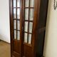 Old glazed Parisian wardrobe