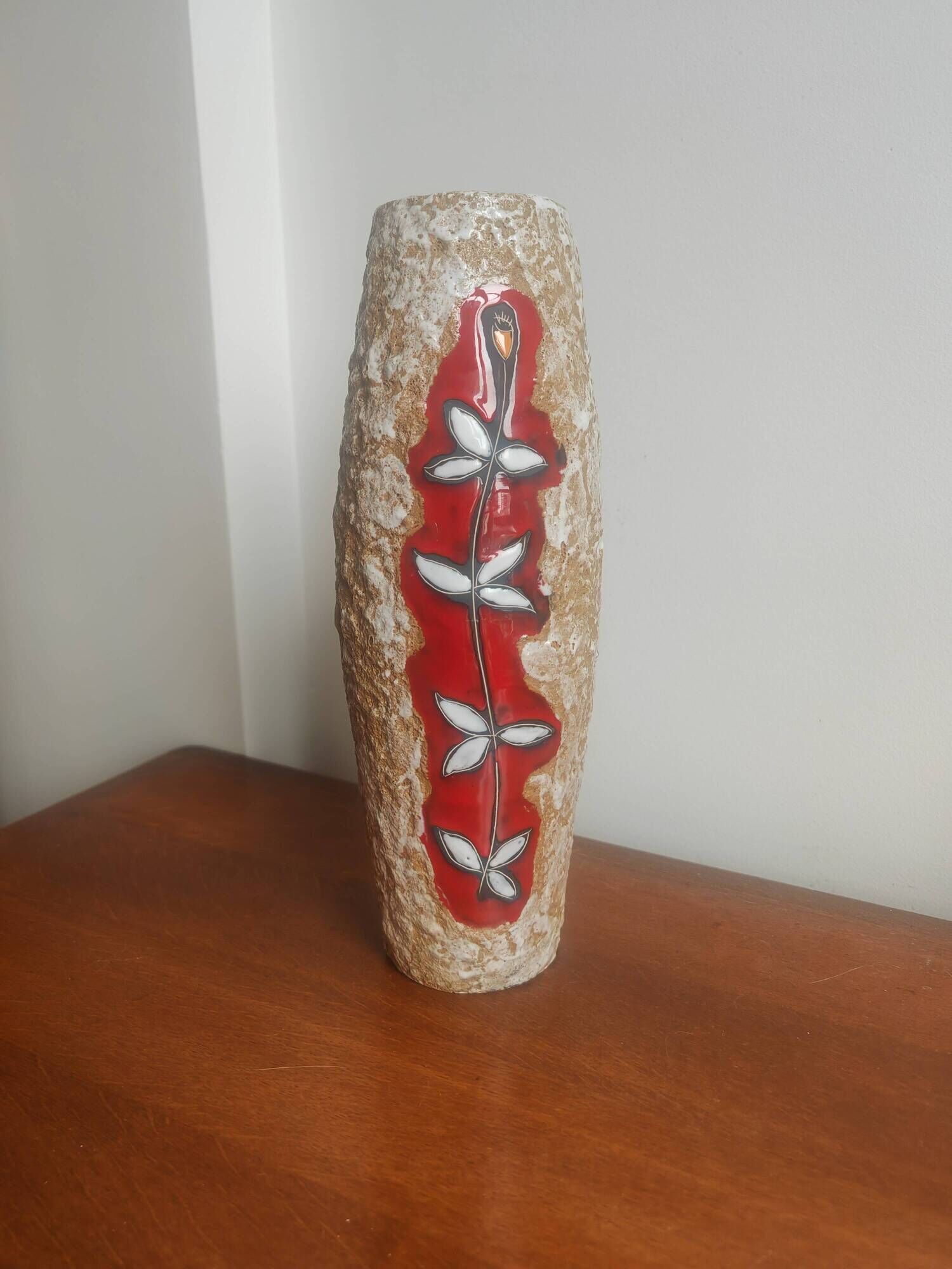Large vintage ceramic vase 35cm - Giulianelli San Marino - 60s