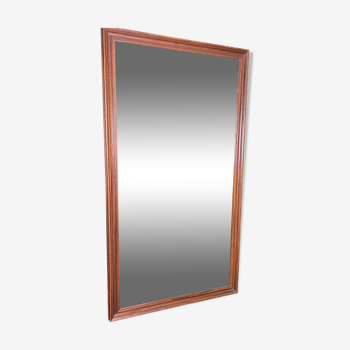 Miroir en noyer mouluré 188/103 cm