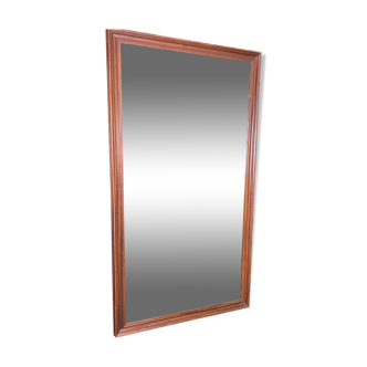 Molded walnut mirror 188/103 cm
