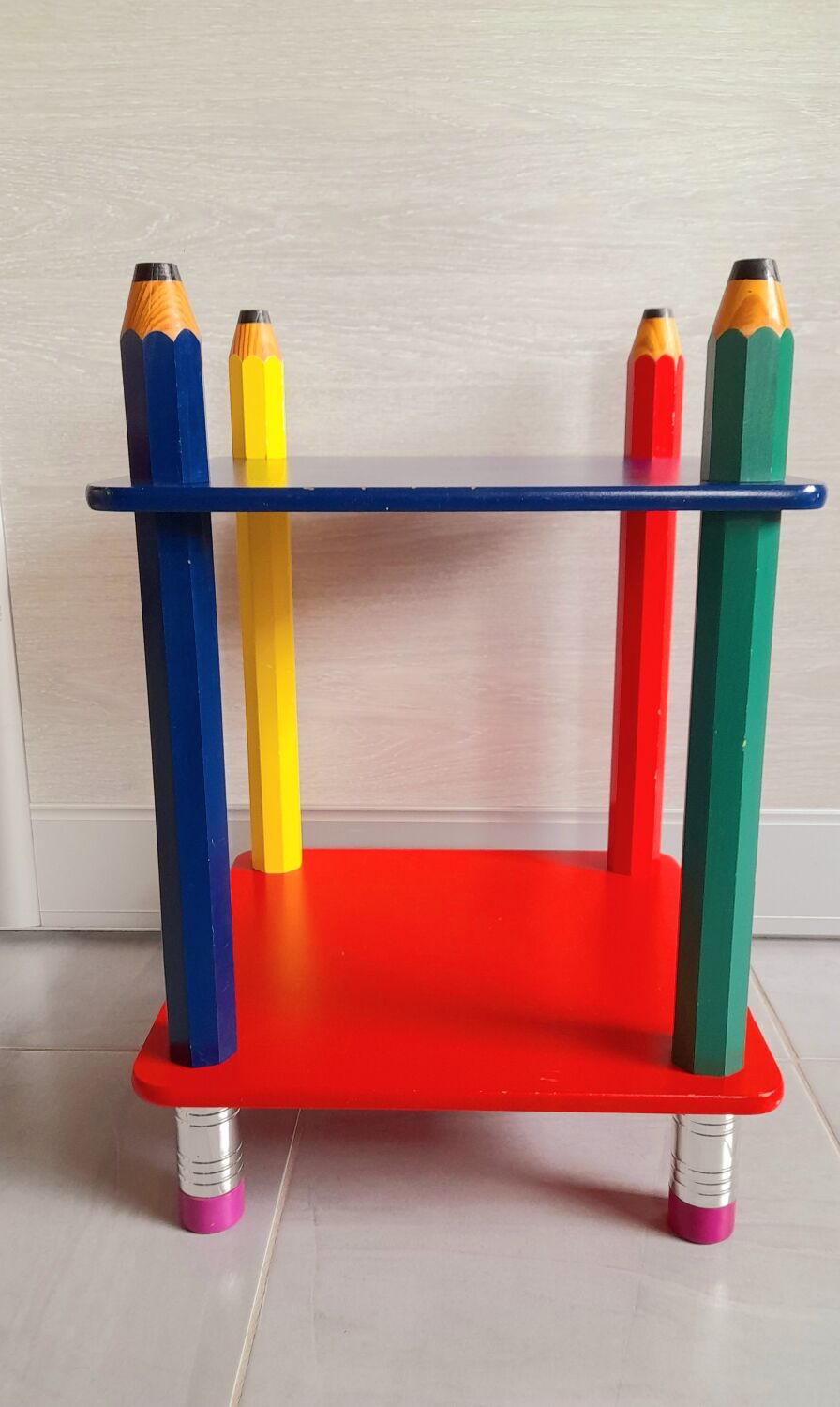 Bedside table pencils Pierre Sala 80s