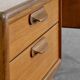 Vintage Midcentury Afromosia Desk From A. Younger Of Great Britain. Deliver