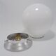 Opaline globe lamp