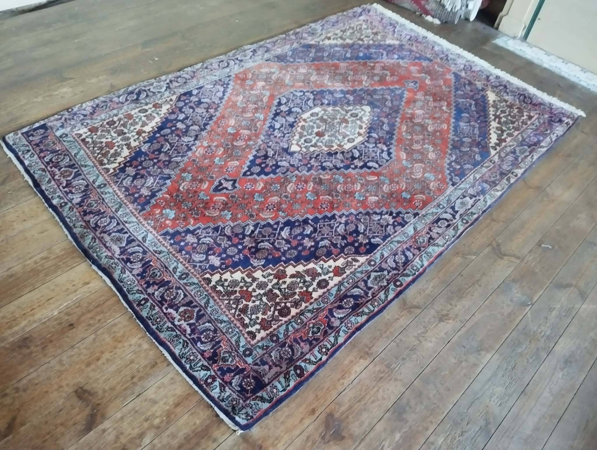 Tapis Persan Bidjar fait main 219x145cm