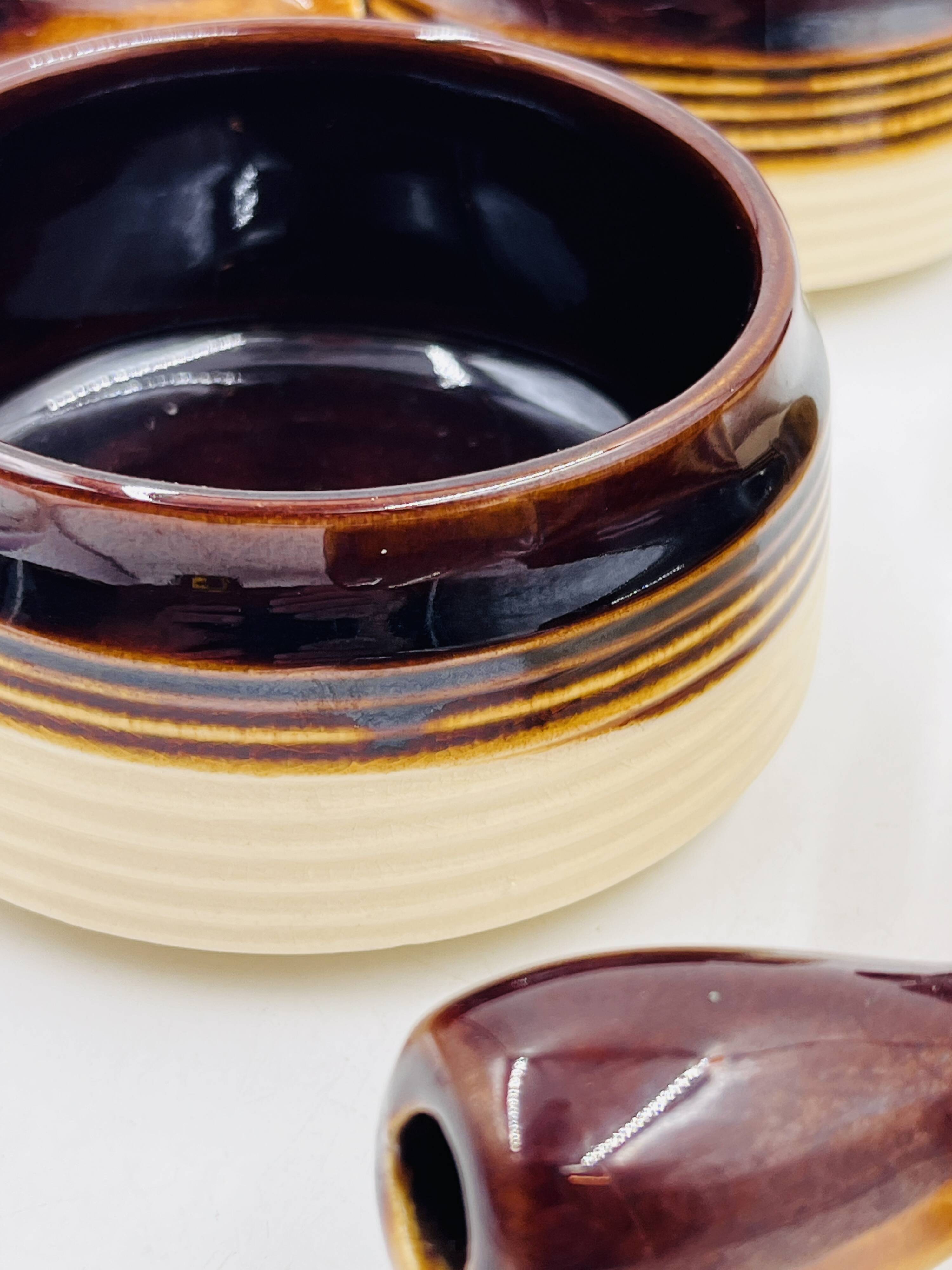 Set of 4 Japanese ramekins