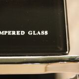 Design harness metal & glass 70s