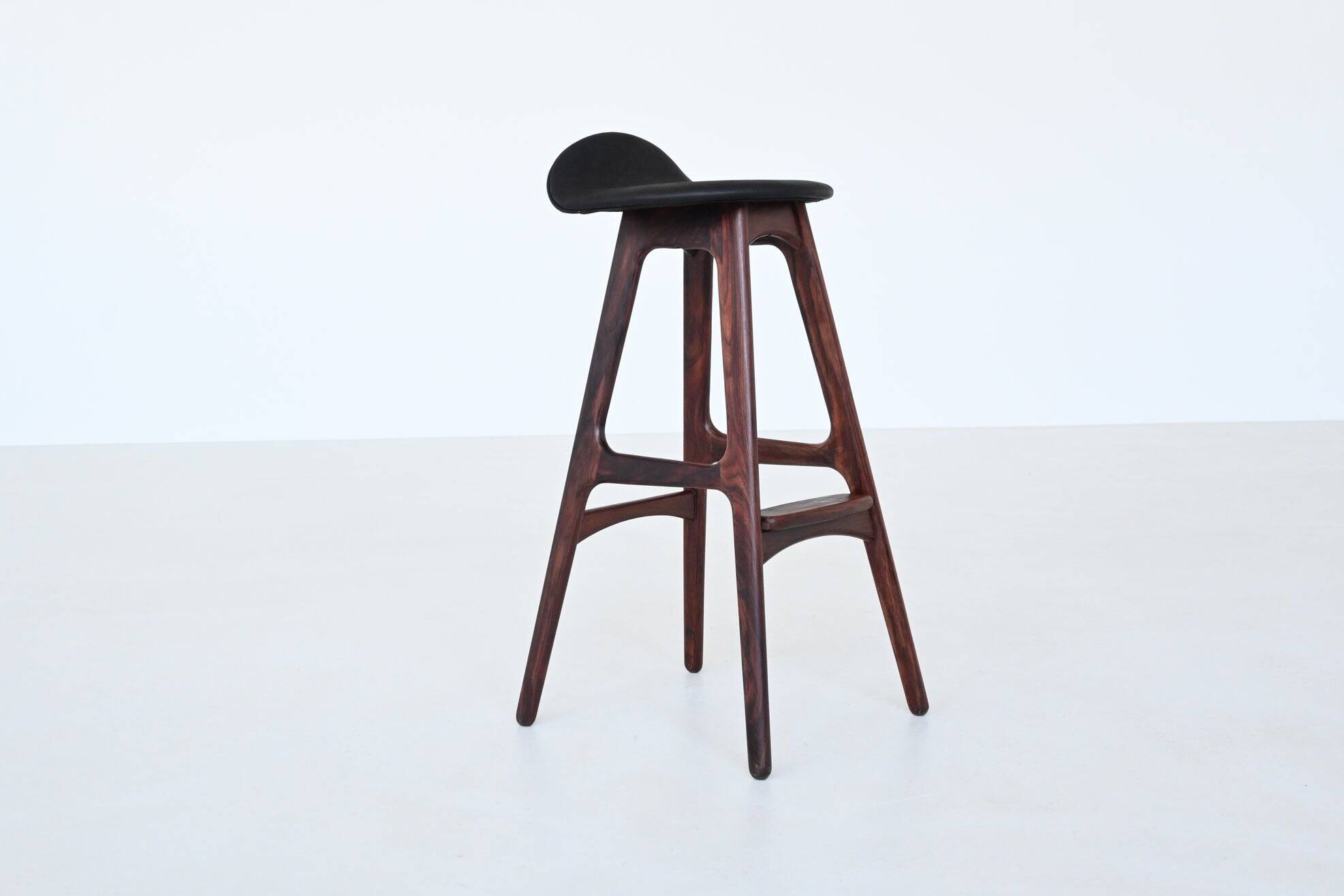 Erik Buch 'OD61' Bar Stools in rosewood Odense Mobler