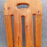 Set of 4 80s pine chairs