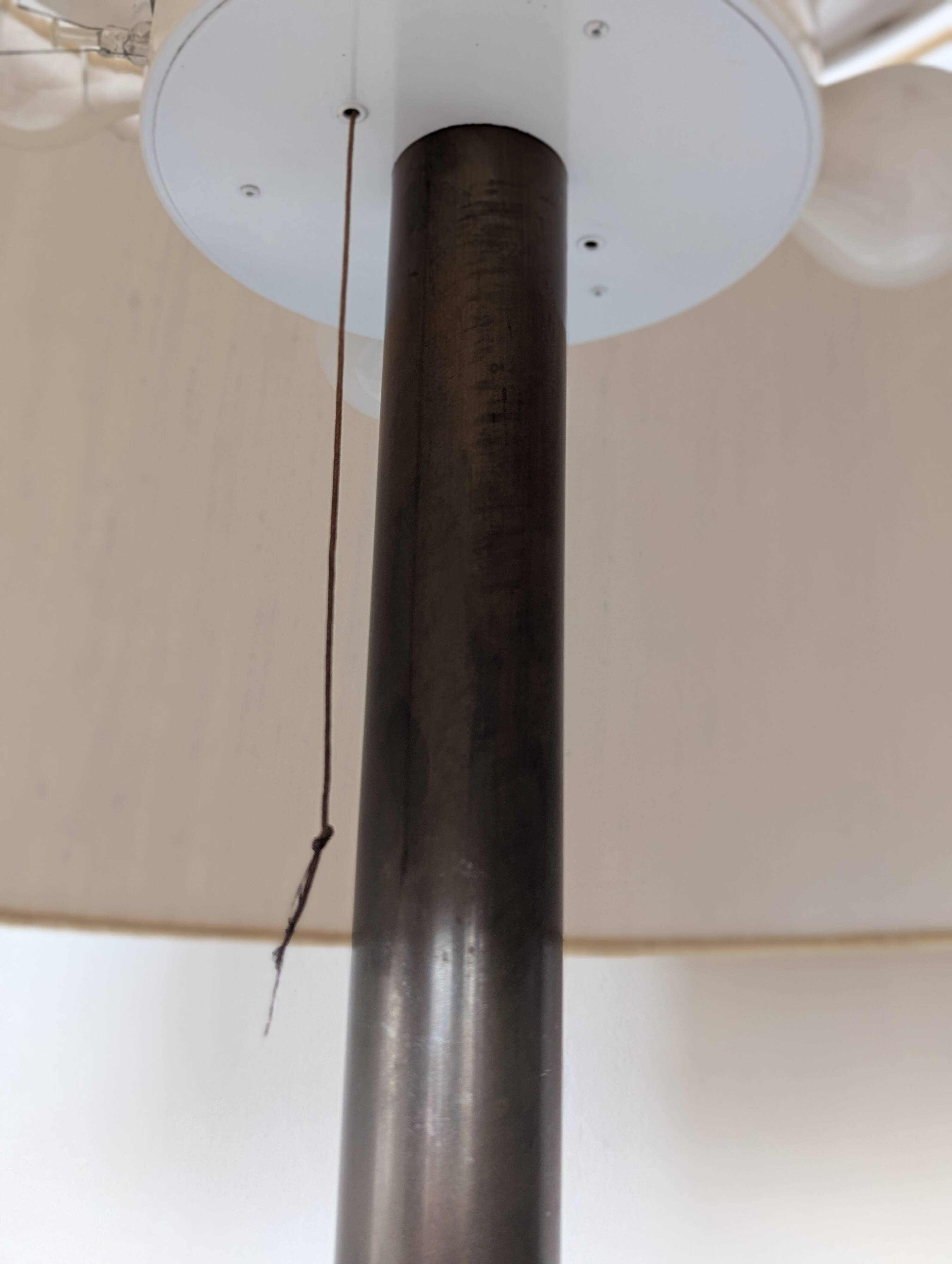 Lampadaire en laiton , 1970