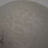 Glass vintage globe ceiling light