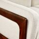 Vintage Danish Scandinavian bench in Rio rosewood, 1960