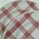 Set of dessert plates Moulin des Loups model Pink Tablecloth – 1950s