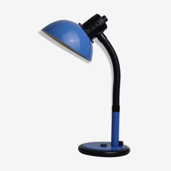 Lampe de bureau Aluminor bleue