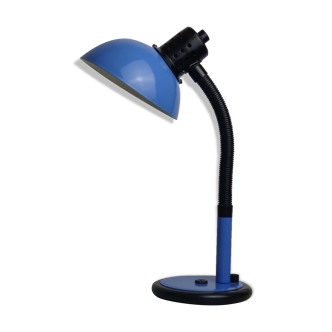 Lampe de bureau Aluminor bleue