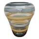 Glass Swirl Design Vase, 1980s