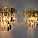 Pair of Kinkeldey wall light Germany 1970