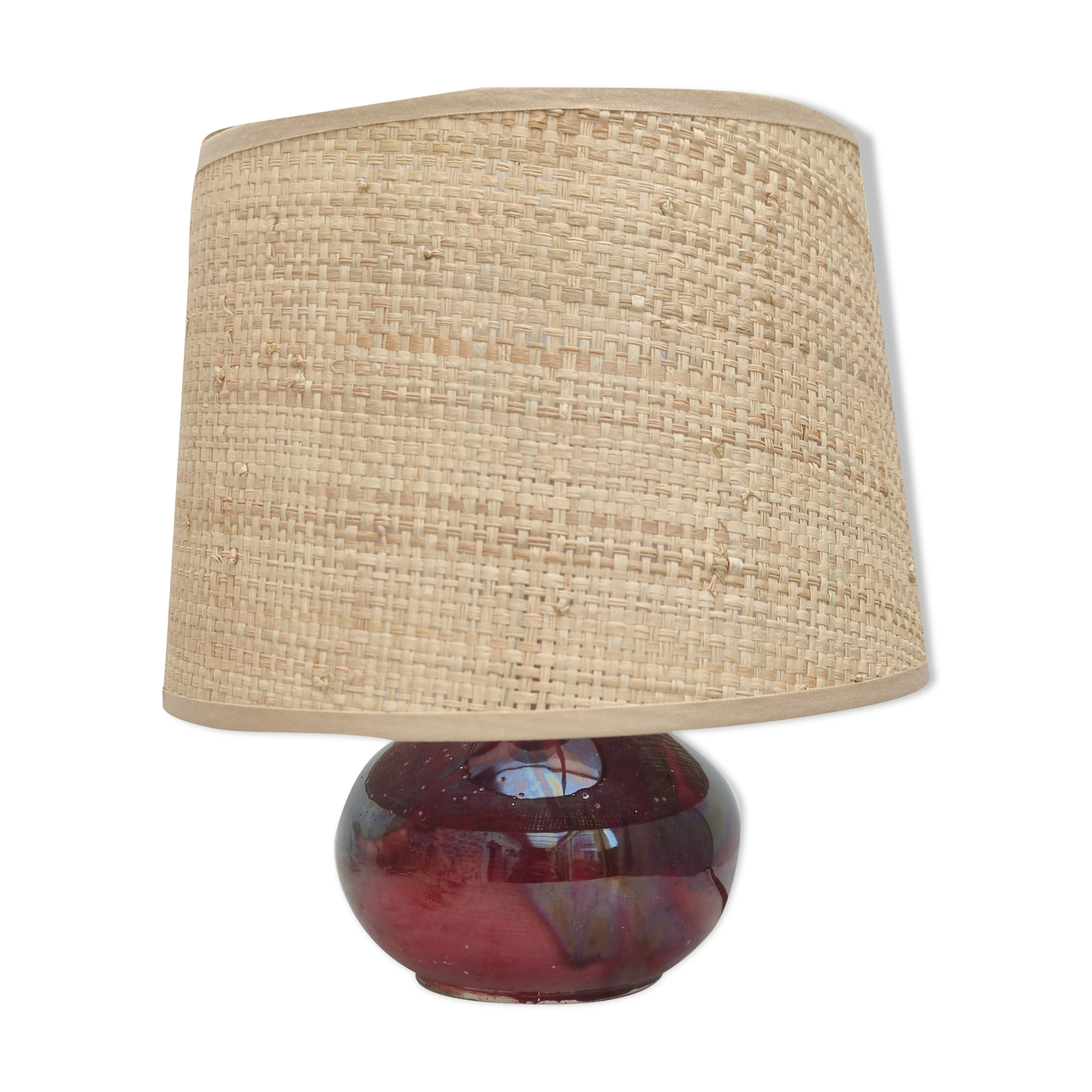 Lamp in varnished sleet