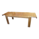 Extendable table in elm from the Regain house of the 1970s.