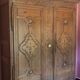 Lorraine wardrobe in solid oak from 1850