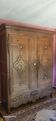 Lorraine wardrobe in solid oak from 1850