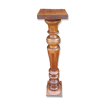 Fluted walnut column