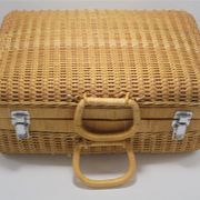 Valise en osier
