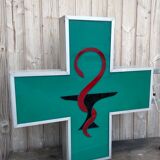 Light sign pharmacy caducée